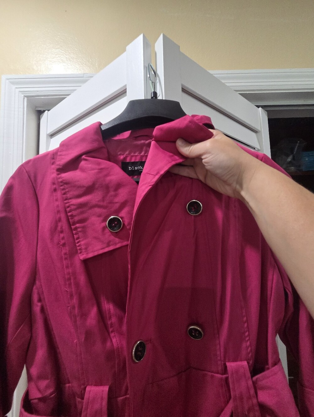 Black Rivet Coat - Picture 7 of 9